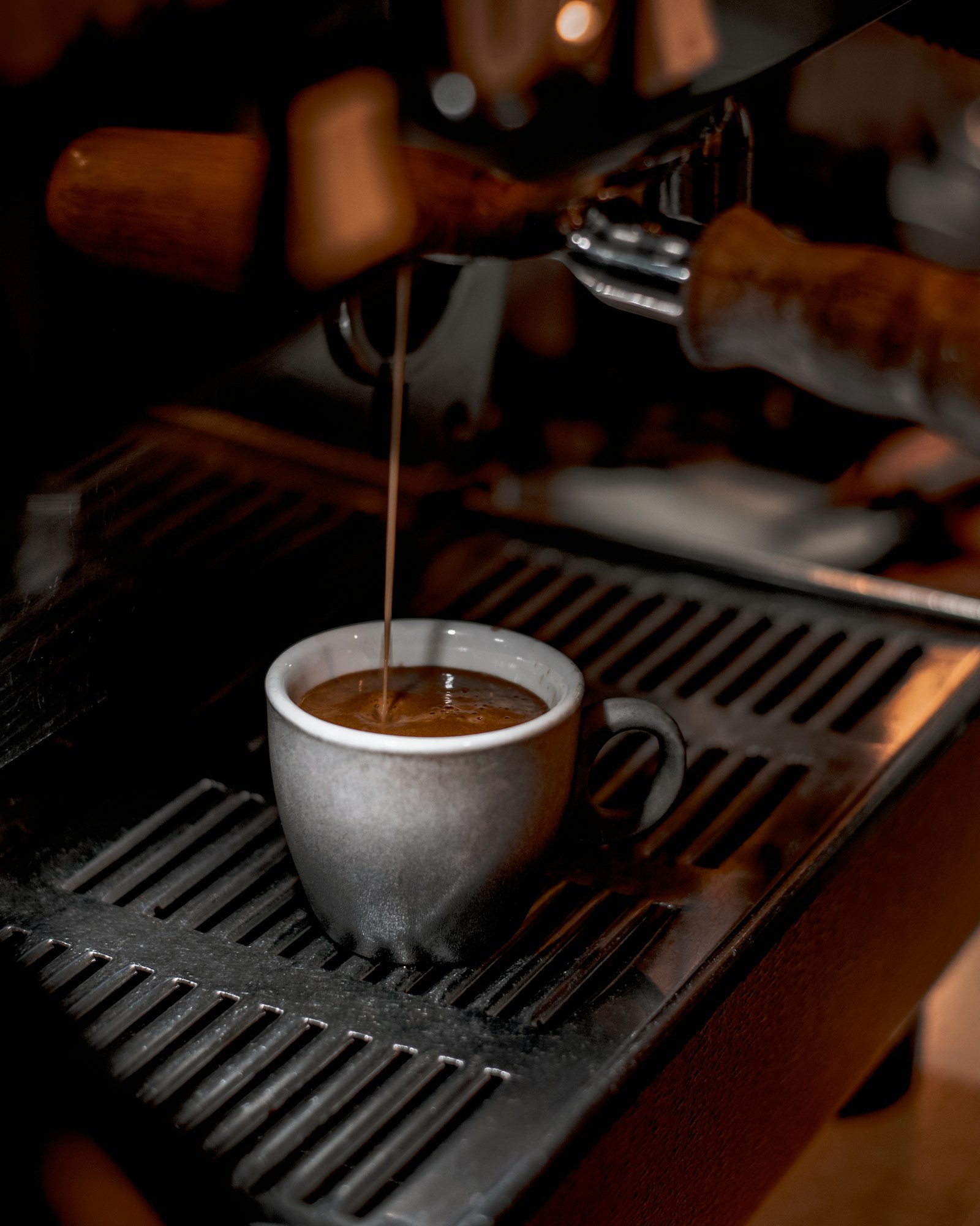 Extracción de espresso de especialidad